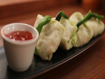 Cabbage Wrapped Dim Sums