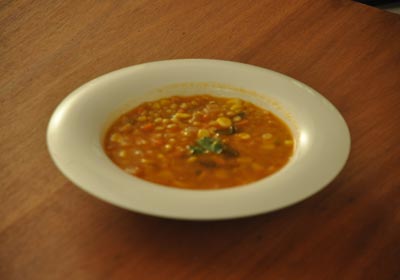 Mixed Veggies and Dal Stew