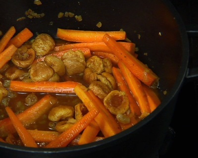 Carrot and Apricot Tagine