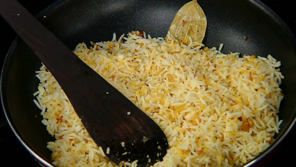 Coconut Spiced Burmese Style Rice