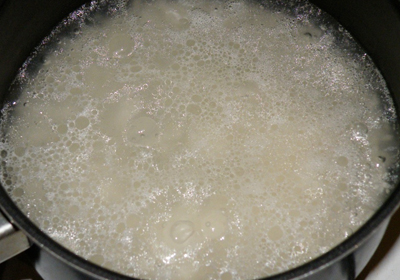  Don’t throw off the boiled rice water! 